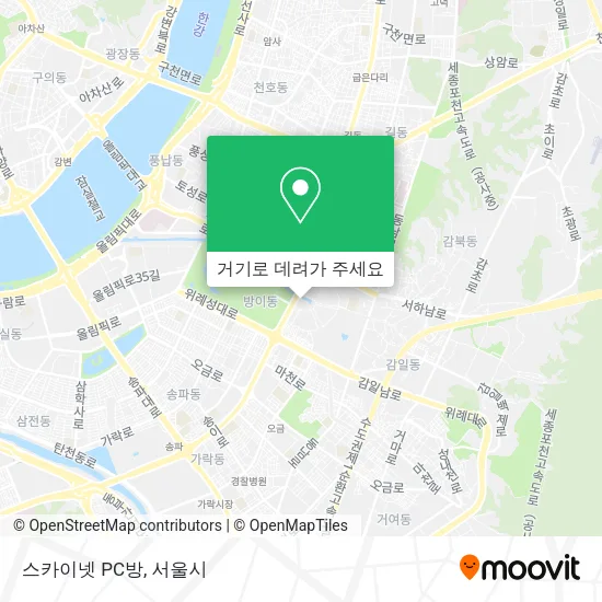 스카이넷 PC방 지도