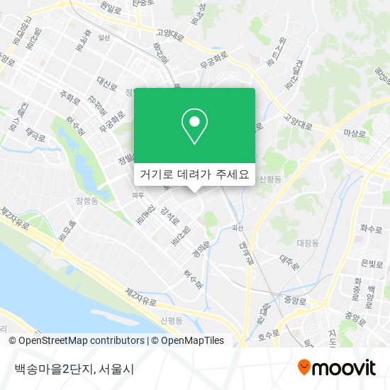 백송마을2단지 지도