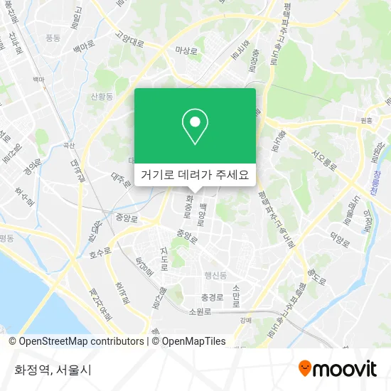 화정역 지도