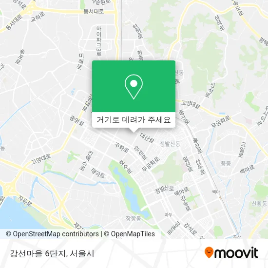 강선마을 6단지 지도