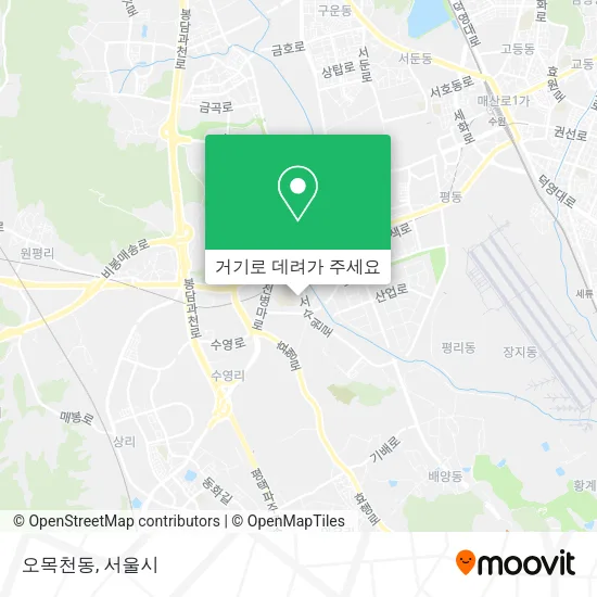 오목천동 지도
