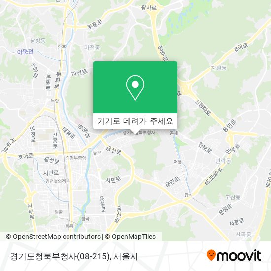 경기도청북부청사(08-215) 지도