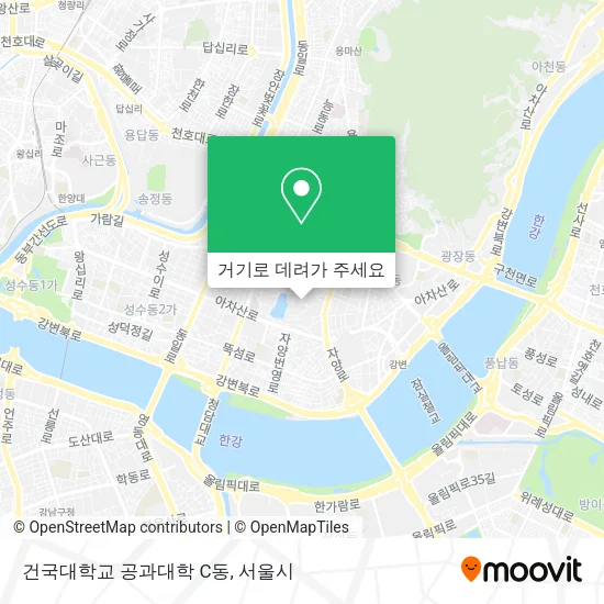 건국대학교 공과대학 C동 지도