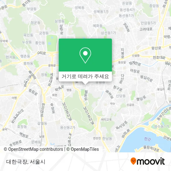 대한극장 지도