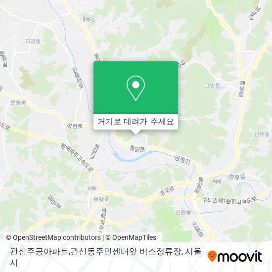 관산주공아파트,관산동주민센터앞 버스정류장 지도