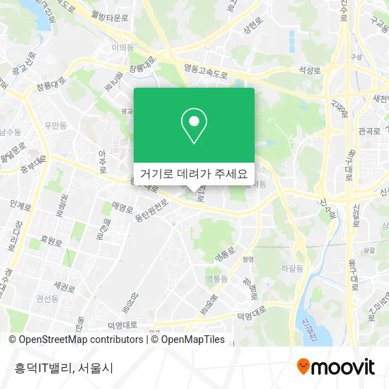 흥덕IT밸리 지도
