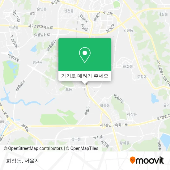 화정동 지도