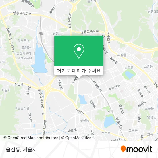율전동 지도
