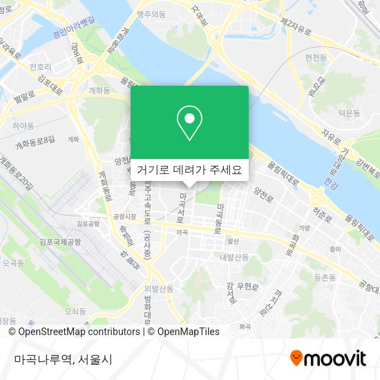 마곡나루역 지도