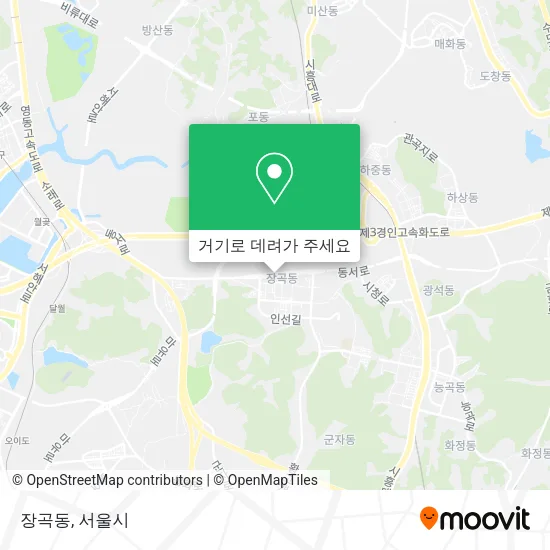 장곡동 지도