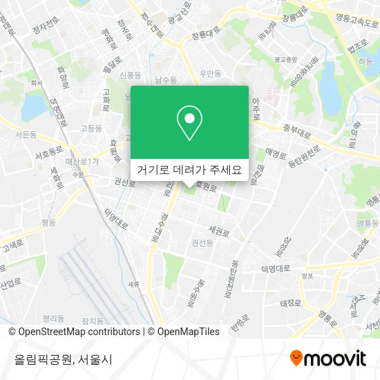 올림픽공원 지도