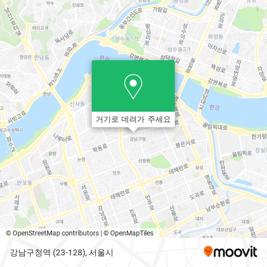 강남구청역 (23-128) 지도