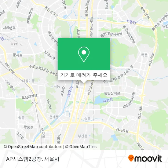 AP시스템2공장 지도