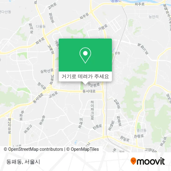 동패동 지도