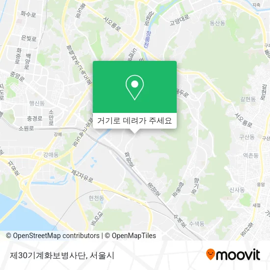 제30기계화보병사단 지도