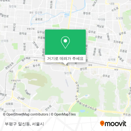 부평구 일신동 지도