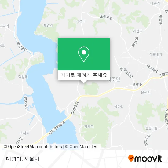 대명리 지도