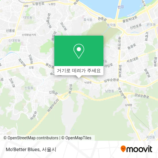 Mo'Better Blues 지도