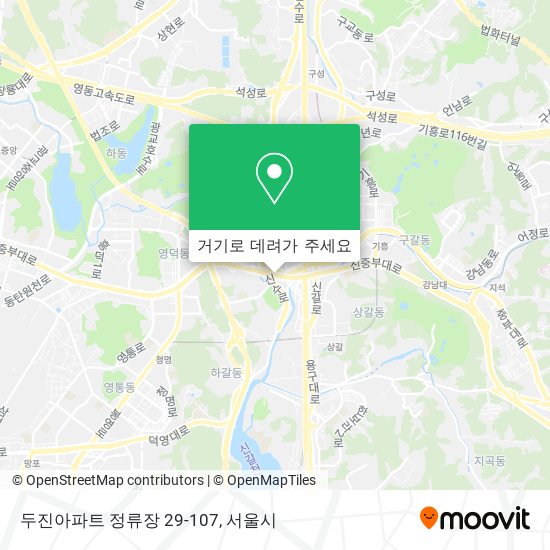 두진아파트 정류장 29-107 지도