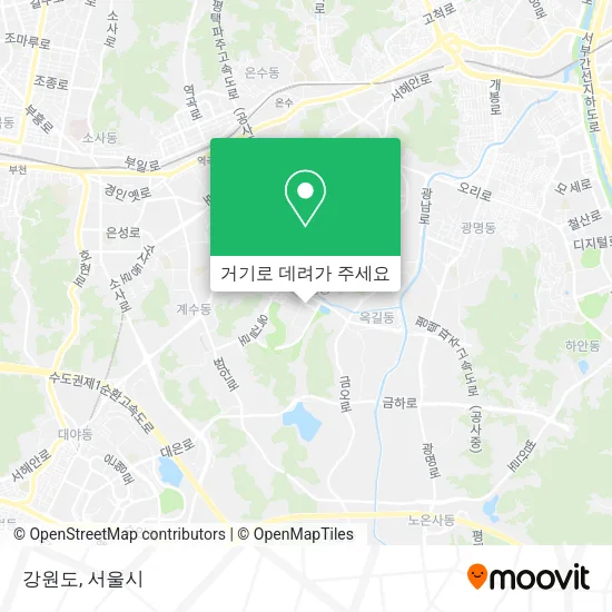 강원도 지도