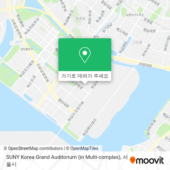 SUNY Korea Grand Auditorium (in Multi-complex) 지도