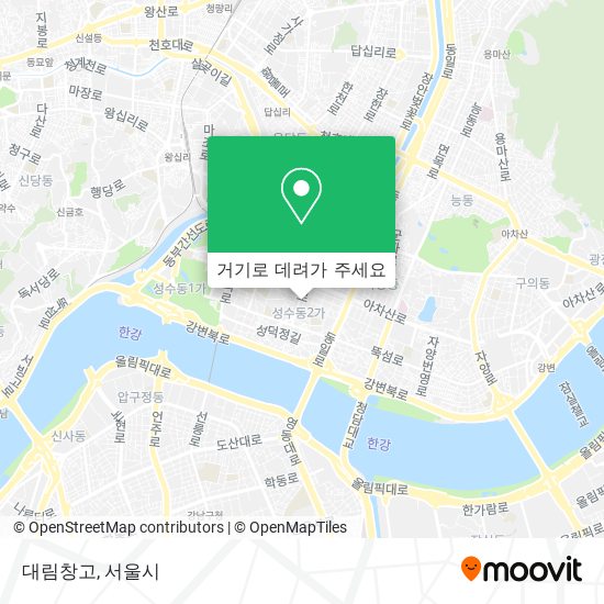 대림창고 지도