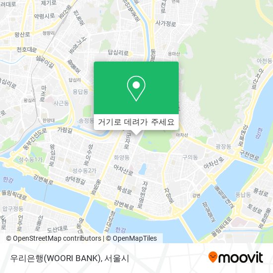 우리은행(WOORI BANK) 지도