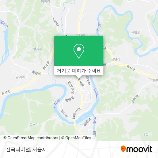 전곡터미널 지도
