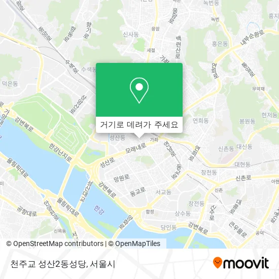 천주교 성산2동성당 지도