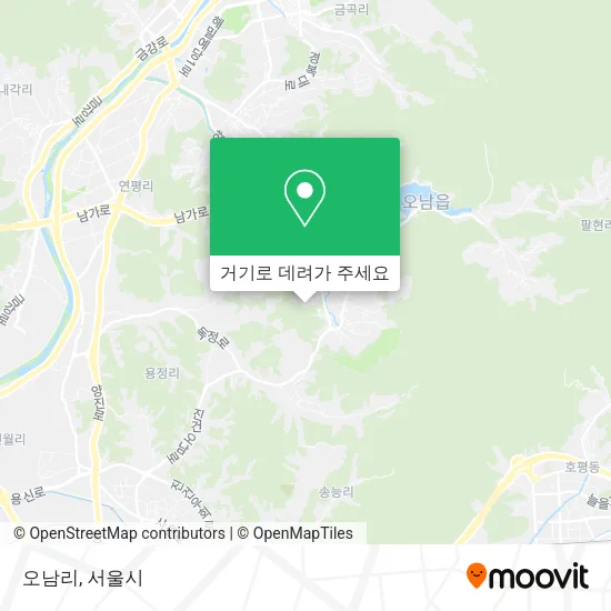 오남리 지도