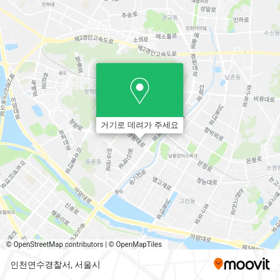 인천연수경찰서 지도