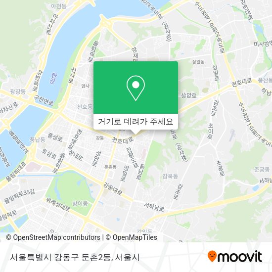 서울특별시 강동구 둔촌2동 지도