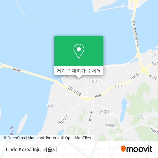 Linde Korea Inju 지도