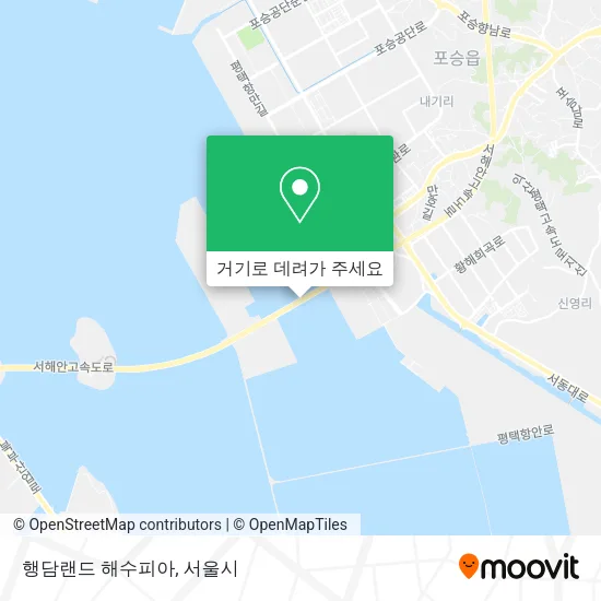 행담랜드 해수피아 지도