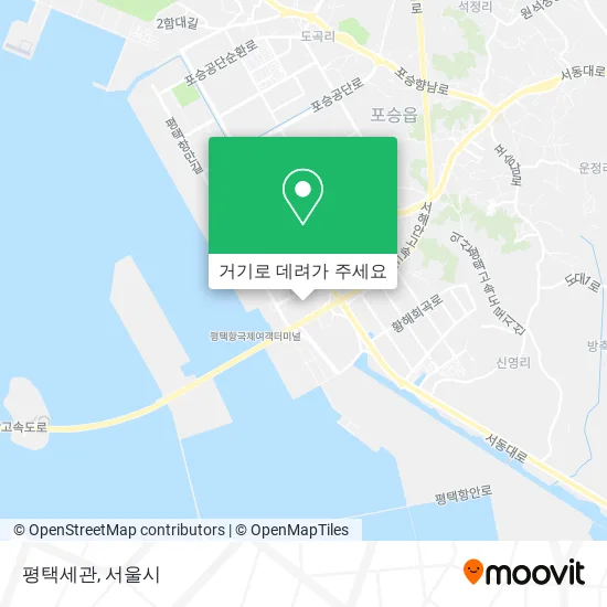 평택세관 지도