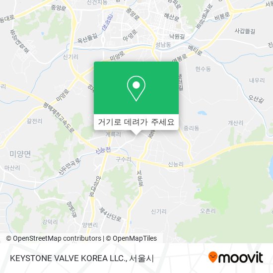 KEYSTONE VALVE KOREA LLC. 지도