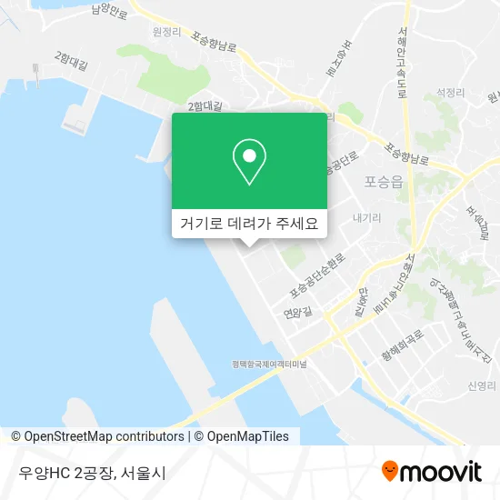 우양HC 2공장 지도