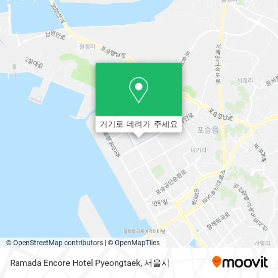 Ramada Encore Hotel  Pyeongtaek 지도