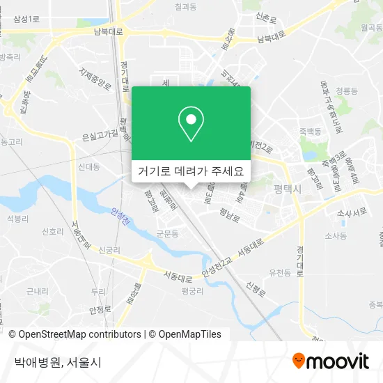 박애병원 지도