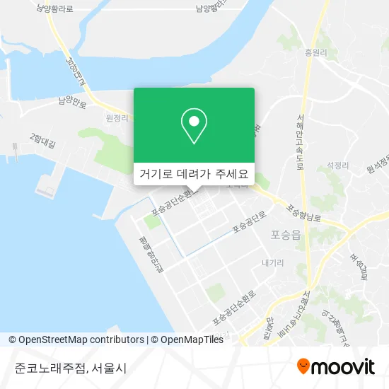 준코노래주점 지도