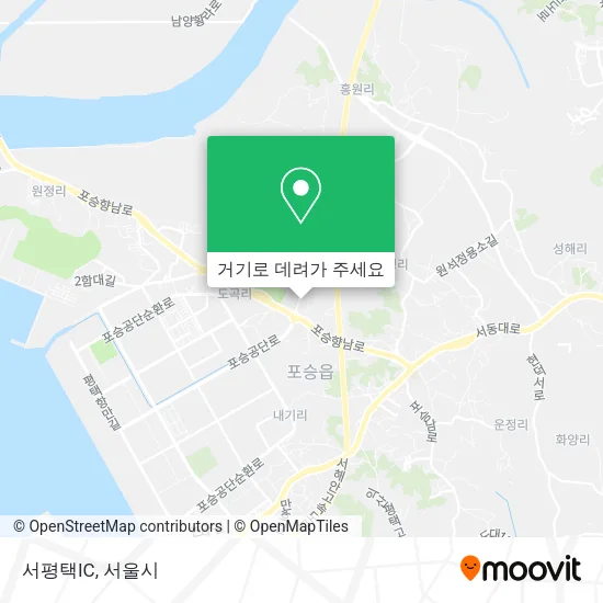 서평택IC 지도
