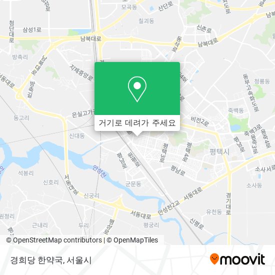 경희당 한약국 지도