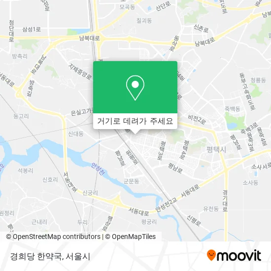 경희당 한약국 지도