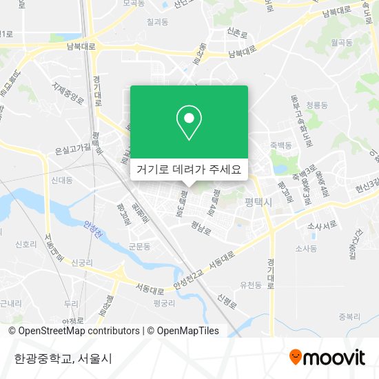 한광중학교 지도