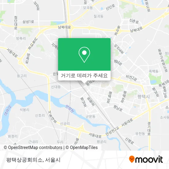평택상공회의소 지도