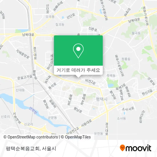 평택순복음교회 지도