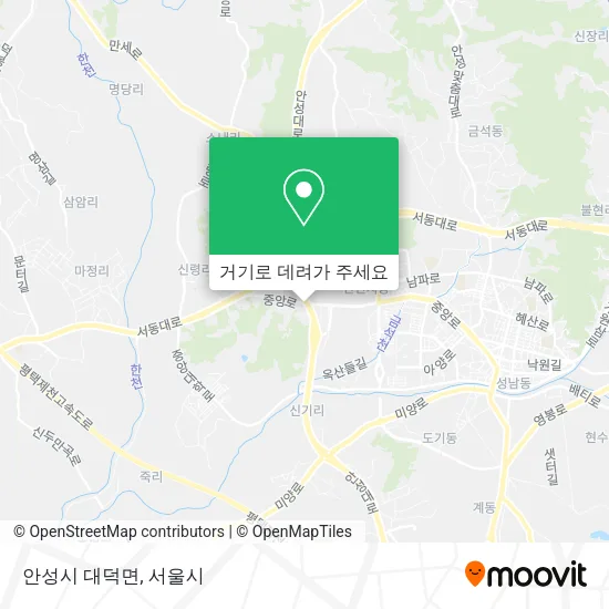 안성시 대덕면 지도
