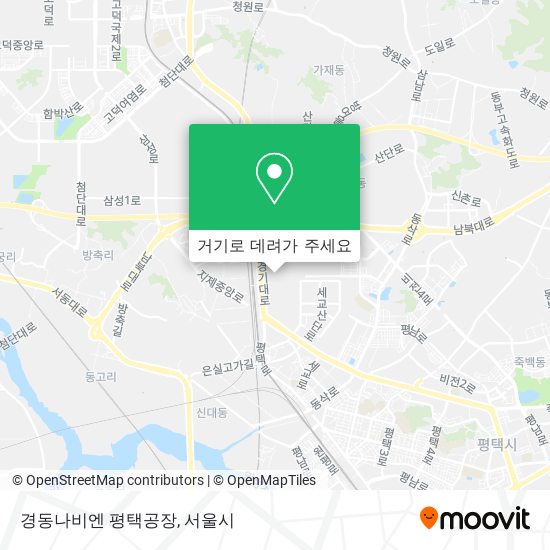 경동나비엔 평택공장 지도