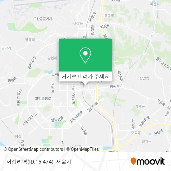서정리역(ID:15-474) 지도