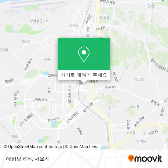애향보육원 지도